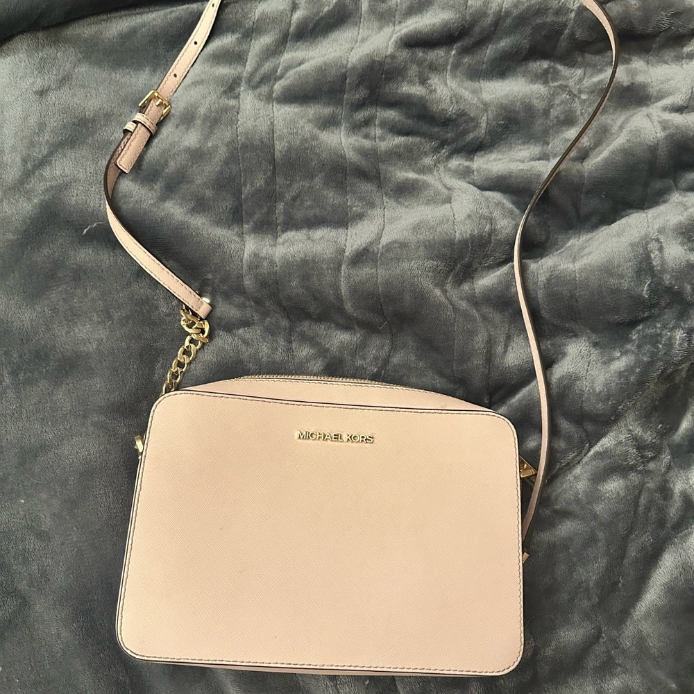 Michael Kors light pink purse